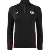 Castore Aston Villa FC-trainingsshirt voor dames (Kaviaar)