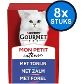 Gourmet 8x - Mon Petit Vis - Kattenvoer Natvoer - 6x50g