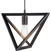 Teamson Home Armonia Hanglamp - Zwart - Modern Industrieel Ontwerp