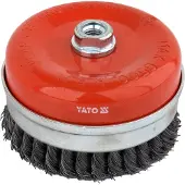 YATO YT-47691, voorstrijkbos, 6500 RPM, 12,5 cm, rood, staal