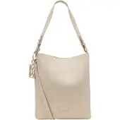 Marc O'Polo schoudertas Brinja Hobo Bag Natural crème