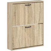 vidaXL Wandgemonteerde Schoenenkast HAARLEM 71 x 17 x 86 cm