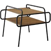 vidaXL Salontafel Artisan-Eik, 50 x 50 x 51 cm, houtvezel