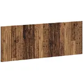 vidaXL Wandgemonteerd Hoofdbord ALKMAAR Oud hout Bewerkt hout