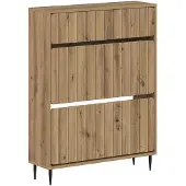 vidaXL Schoenenkast ZWOLLE 78 x 24 x 103 cm Bewerkt hout