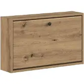 vidaXL Wandgemonteerde Schoenenkast BREDA 71 x 17 x 43 cm Bewerkt hout