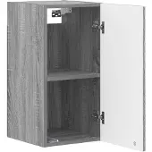 vidaXL Badkamer wandkast ARNHEM Grijs Sonoma 30 x 31 x 59 cm