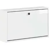 vidaXL Wandgemonteerde Schoenenkast BREDA 71 x 17 x 43 cm Bewerkt hout