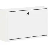 vidaXL Wandgemonteerde Schoenenkast BREDA 71 x 17 x 43 cm Bewerkt hout