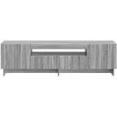 vidaXL LED-TV-kast EDE, 153 x 35 x 43 cm, Sonoma-grijs, houtvezelplaat