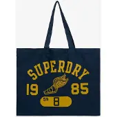 Superdry Tote Blauw Grootte: 1SIZE