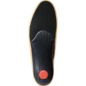 Solos 385 Anti-Stress inlegzool – Leer + actieve kool – Geschikt voor normale schoenen, sportschoenen en werkschoenen, van kunststof en leer – 35