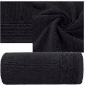 Eurofirany Luxe Katoenen Badhanddoek 30x50 cm - 500 GSM Zwart