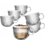 Altomdesign Altom Selena Glazen Mokken 510 ml - Set bevat 6
