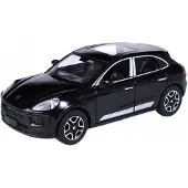 Pan i Pani Gadzet Macan T Metal Modelauto 1:32 Zwart - Geluid & Licht
