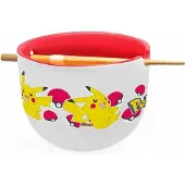 Stor Pokémon - Pikachu Ramenkom met eetstokjes