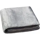 Elway Dikke Acryl Plaid 160x210cm - Lichtgrijs, Warm & Zacht