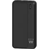 Ewent EW1163, 20000 mAh, lithium-polymeer (LiPo), zwart