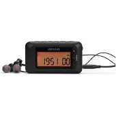 Aiwa Radio RD-10 Schwarz, retro model, AM/FM