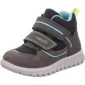 Superfit Wandelschoen 'SPORT7 MINI' turquoise / donkergrijs / zwart