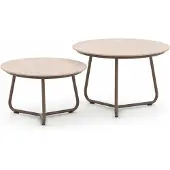Apple Bee Pine Key loungetafel 63 cm (2 loungetafels)