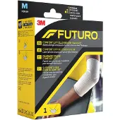 3M Futuro Comfort Lift Elleboogsteun 76578 | Ademend, licht en soepel | Links en rechts draagbaar | Lichte steun | Epi | M 1 St Verband(en)