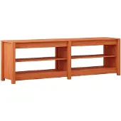 vidaXL Schoenenbank 160 x 36,5 x 50 cm Wasbruin
