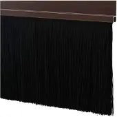 vidaXL Schroefbare Deurborstelafdichtingen 2 st Bruin 100 cm