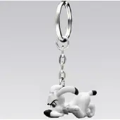 ATTAKUS Idefix snuffelend - sleutelhanger - Asterix en Obelix - 4 cm