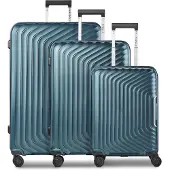 Redolz Essentials 01 4 wielen Kofferset 3-delig met uitbreidingsplooi blauw
