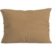 Zelesta Pure Uni kussenslopen Katoen set van 2 - Cacao Bruin - 60x70cm
