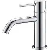 Klea Style Opbouw Laag Wastafelmengkraan 1 Greeps Chroom