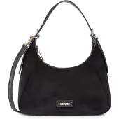 L.credi schoudertas schoudertas Sophronia Hobo Bag Black zwart