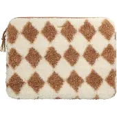 Selencia Teddy Laptophoes 15-16 inch - Laptopsleeve - Checks