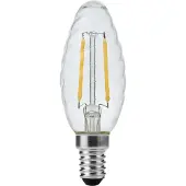 SPL E14 LED Kaarslamp | 2W 2500K 220V/240V 925 | 360° Dimbaar