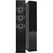 Elac Debut F6.2 Floorstanding Speakers (Pair), Black Ash