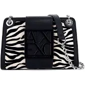 Armani Exchange Schoudertas 'XW000281 AF26445' zwart