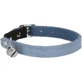 Adori Kattenhalsband - Halsband - 30x1.4 cm Lichtblauw