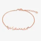 Cilla Jewels Rosegoudkleurige Verstelbare Damesarmband met Mama Opschrift