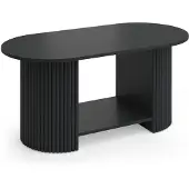 Vicco Salontafel Calero Zwart/Zwart 100 x 50 cm, Model 61468