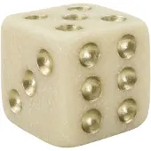 Mauro Ferretti Decoratie Dice Quarzy 8×8×8 cm