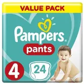 Pampers Baby Dry Pants Maat 4 - 24 Luierbroekjes ( 9kg - 14 kg)