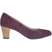Noë Shoes Nora Pump Burgundy Suede