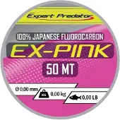 Expert Predator Ex Flurocarbon 50 M Roze 0.260 mm