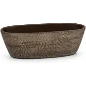 HS Potterie Pot tokio ovl 38x14x12cm bruin