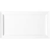 Rak Classic Gourmet Rechthoekige Porseleinen Bord 33x23 cm
