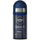 Nivea Men Deep Darkwood Anti-Transpirant Deodorant 72H Roll-On 50 ml