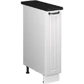 Vicco Apotheekkast Fame-Line, Wit Landhuis/Wit, 20 cm, WB Antraciet