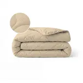 Zelesta Special Mousseline Zomerdekbed - Zacht botergeel 200x200cm