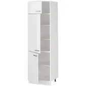 Vicco Hoge kast R-Line Wit Hoogglans/Wit 60 cm, Model 63185